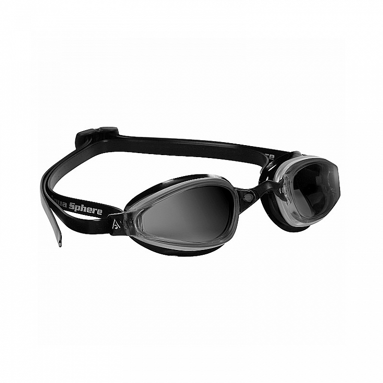 Dark Lens Phelps K180 Unisex Swimming Goggles in Blue & Black One Size 