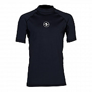 Men's lycra shirt Aqua Lung SLIM FIT black, short sleeve