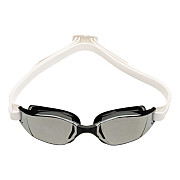 Swimming goggles Aqua Sphere XCEED titanium mirror lenses black/white