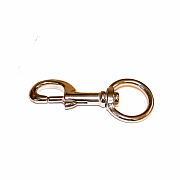 DS stainless steel carabiner with a large eye of 12 cm