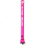 Closed decompression buoy Agama PINK 180 x 18 cm