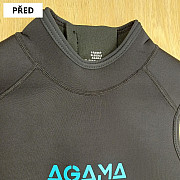 Neoprene suits - stand-up collar extension
