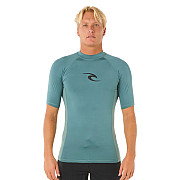 Men's lycra T-shirt RIP CURL WAVES, short sleeve