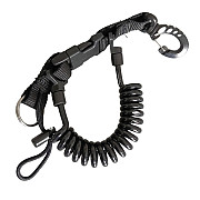 Aropec carabiner with spiral