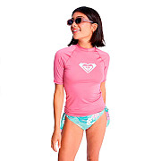 Women's lycra T-shirt Roxy HEARTED ROSE short sleeve