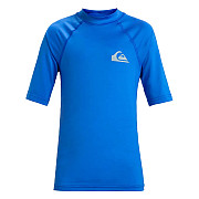 Boys' lycra t-shirt Quiksilver, short silver