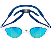 Aqua Speed ​​Vortex Mirror Swimming Goggles with Case White