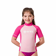 Girl's rashguard shirt Mares RASHGUARD JUNIOR, short sleeve