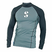 Men's rashguard shirt Scubapro T-FLEX GRAPHITE UPF80, long sleeve