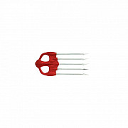 Spear tips Omer MUSTAD HR RED 5-HROT