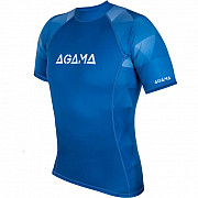 Men's lycra T-shirt Agama BLUE MAN, short sleeve