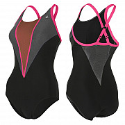 Women's swimwear Aqua Sphere CARA black/pink