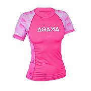 Women's lycra T-shirt Agama PINK LADY, short sleeve - Second-grade