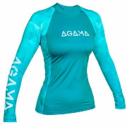 Women's lycra T-shirt Agama AQUA LADY, long sleeves