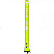 Closed decompression buoy Agama YELLOW 180 x 18 cm