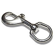 DS stainless steel carabiner swivel with large eye 113 x 32 mm