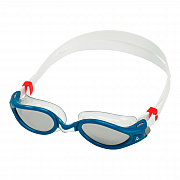 Swimming goggles Aqua Sphere KAIMAN EXO titanium. silver mirror glasses