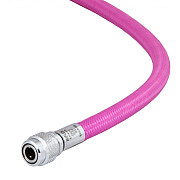 Medium pressure hose for B.C.D. Tecline MIFLEX pink