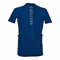 Women's Lycra T-shirt Aqua Lung LOOSE FIT blue/white short sleeve
