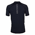 Men's lycra shirt Aqua Lung SLIM FIT black, short sleeve