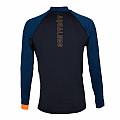 Men's lycra T-shirt Aqua Lung SLIM FIT black/blue, long sleeves