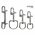 Double carabiner Agama TECH 120 mm