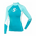 Women's rashguard shirt Scubapro T-FLEX CARIBBEAN UPF80, long sleeve