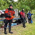 Dry trilaminate suit Agama TECH orange