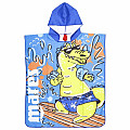 Poncho Mares SEASIDE PONCHO JUNIOR BLUE CROCODILE