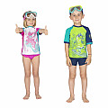 Children's lycra shirt Mares SEASIDE RASHGUARD SHIELD KID GIRL