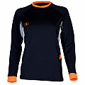 Women's Lycra T-shirt Aqua Lung LOOSE FIT black/grey long sleeve