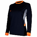 Women's Lycra T-shirt Aqua Lung LOOSE FIT black/grey long sleeve