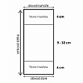 Waterproof cover neoprene leg cover - with cuff 5 mm