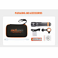 Video flashlight Orcatorch D710V 2000 lm