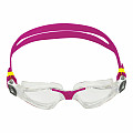 Swimming goggles Aqua Sphere KAYENNE SMALL clear lenses - transp./raspberry