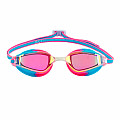 Women's swimming goggles Aqua Sphere FASTLANE iridescent pink - LIMITED EDITION - pink/multicolor