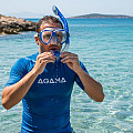 Snorkelling set mask and snorkel Aropec HORNET and ENERGY DRY