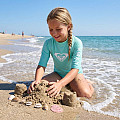 Girl's lycra t-shirt Roxy WHOLE HEARTED, short sleeve