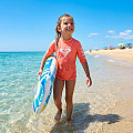 Girl's lycra t-shirt Roxy WHOLE HEARTED, short sleeve
