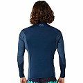 Men's lycra T-shirt RIP CURL WAVES, long sleeve