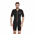 Neoprene short Cressi LIDO MAN 2 mm red/black - 3XL