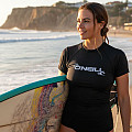 Women's lycra T-shirt O'neill BASIC SKIN short sleeve black