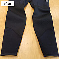 Widening of the neoprene suit in the chest area, shortening of the sleeves and legs