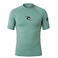 Men's lycra T-shirt RIP CURL WAVES, short sleeve