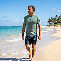 Men's lycra T-shirt RIP CURL WAVES, short sleeve