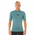 Men's lycra T-shirt RIP CURL WAVES, short sleeve