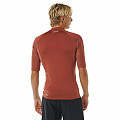Men's lycra T-shirt RIP CURL WAVES, short sleeve