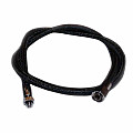 Medium pressure hose for MIFLEX automatics, black - 75 cm