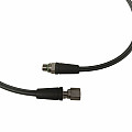 High-pressure hose MIFLEX CARBON for pressure gauge - 90cm black