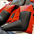 Replacing shoes with socks for a dry suit